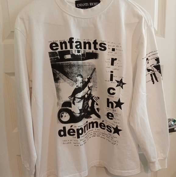 Enfants Riches Déprimés Tricycle Graphic Long Sleeve Shirt - Picture 1 of 4